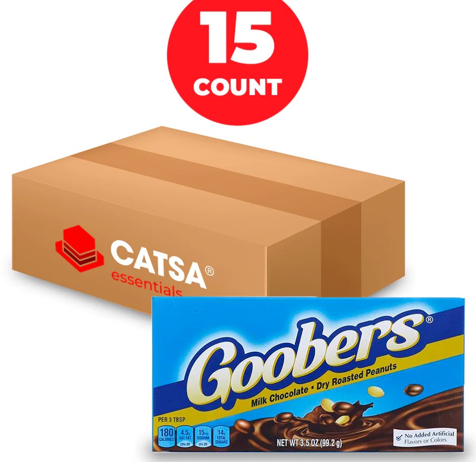Nestle Video Box Chocolate Goobers 15ct 3.5oz